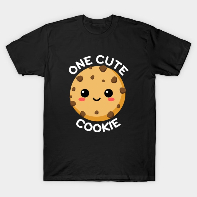 One Cute Cookie | Cookie Pun T-Shirt by Allthingspunny